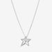 PANDORA : Pavé Asymmetric Star Collier Necklace - 17.7" -