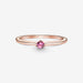 PANDORA : Pink Solitaire Ring -