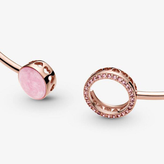 Loop Ribbon Hair Bow - Light Pink Hot Pink - Dream Lily Designs