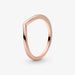PANDORA : Polished Wishbone Ring -