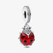 PANDORA : Red Ladybird Dangle Charm -