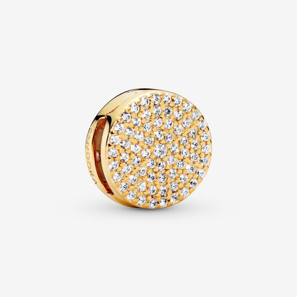 Pandora Mixed Pavè Charm in 18k Shine newest