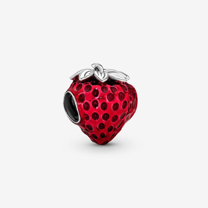 PANDORA : Seeded Strawberry Fruit Charm -