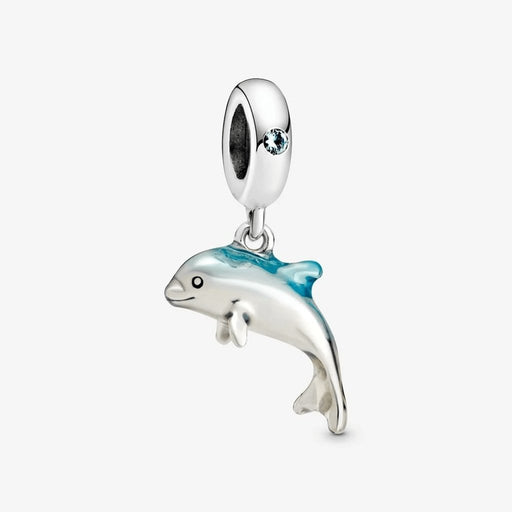 PANDORA : Shimmering Dolphin Dangle Charm -
