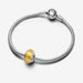 PANDORA : Shooting Star Grooved Murano Glass Charm - PANDORA : Shooting Star Grooved Murano Glass Charm