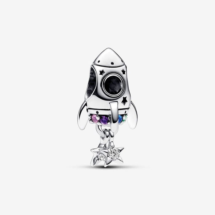 PANDORA : Space Love Rocket Charm - PANDORA : Space Love Rocket Charm