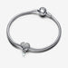 PANDORA : Sparkling Angel Wings & Heart Charm - PANDORA : Sparkling Angel Wings & Heart Charm