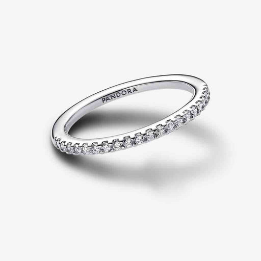 PANDORA : Sparkling Band Ring in Sterling Silver - PANDORA : Sparkling Band Ring in Sterling Silver