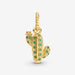 PANDORA : Sparkling Desert Cactus Pendant -