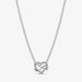 PANDORA : Sparkling Infinity Heart Collier Necklace -