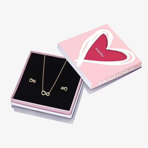 PANDORA : Sparkling Infinity Jewelry Gift Set - PANDORA : Sparkling Infinity Jewelry Gift Set