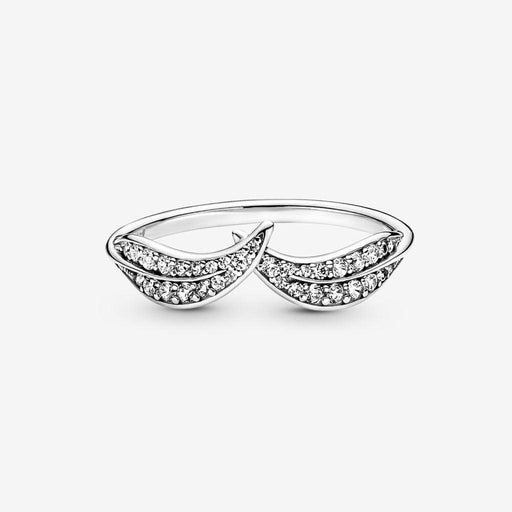PANDORA : Sparkling Leaves Ring in Silver -