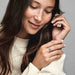 PANDORA : Sparkling Overlapping Band Ring - PANDORA : Sparkling Overlapping Band Ring