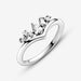 PANDORA : Sparkling Pear & Marquise Wishbone Ring -