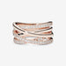 PANDORA : Sparkling & Polished Lines Ring - PANDORA : Sparkling & Polished Lines Ring