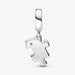 PANDORA : Sparkling Puzzle Piece Dangle Charm -