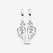 PANDORA : Sparkling Splitable Angel Wings Dangle Charm - PANDORA : Sparkling Splitable Angel Wings Dangle Charm