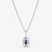 PANDORA : Sparkling Statement Halo Pendant Necklace - 17.7" -