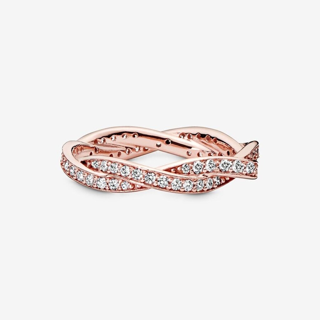 Pura Vida Delicate Mickey Mouse Rose Gold Ring, Size 6