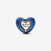 PANDORA : Spinnable Heart Charm in Blue - PANDORA : Spinnable Heart Charm in Blue