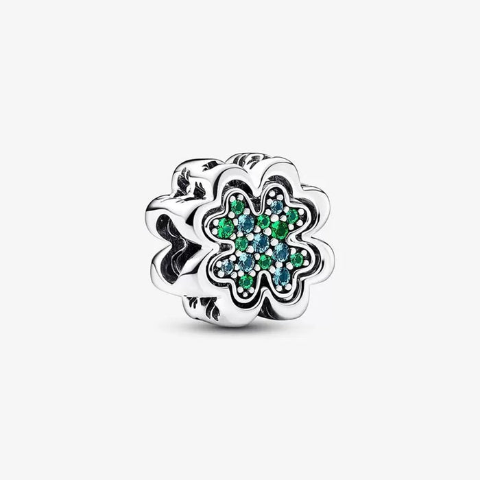 PANDORA : Splitable Four Leaf Clover Charm - PANDORA : Splitable Four Leaf Clover Charm