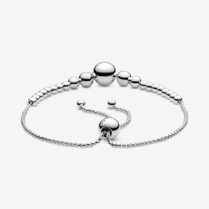 PANDORA : String of Beads Slider Bracelet -