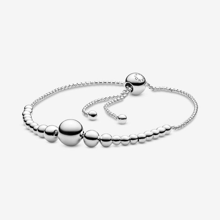 PANDORA : String of Beads Slider Bracelet -