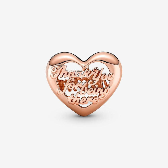 PANDORA : Thank You Mom Heart Charm -