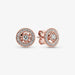PANDORA : Vintage Circle Stud Earrings -