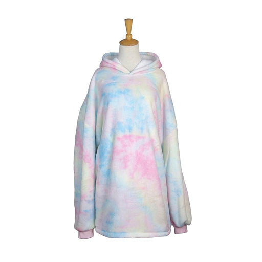 Pastel Tie Dye Oversized Blanket Pullover - Pastel Tie Dye Oversized Blanket Pullover - Annies Hallmark and Gretchens Hallmark, Sister Stores