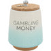 Pavilion Gift Co : Gambling - 6.5" Ceramic Savings Bank -