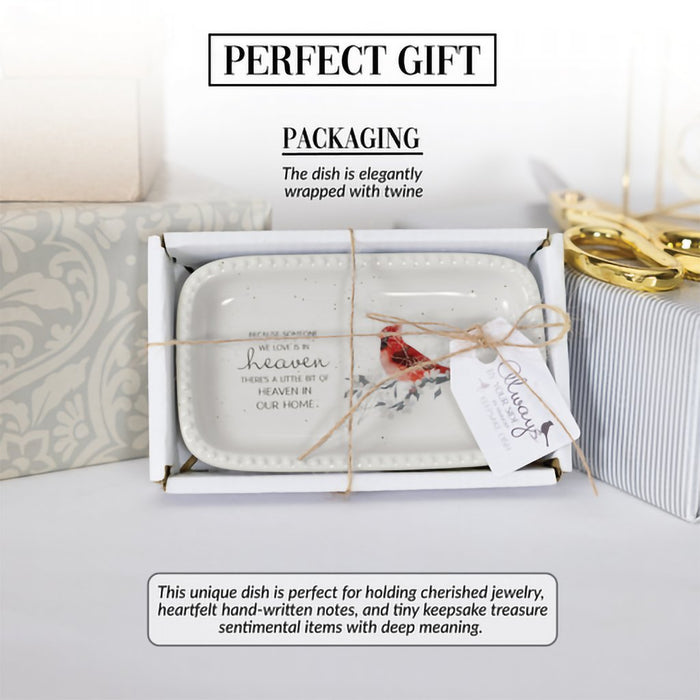 Pavilion Gift Co : Heaven In Our Home - 5" x 3" Keepsake Dish - Pavilion Gift Co : Heaven In Our Home - 5" x 3" Keepsake Dish