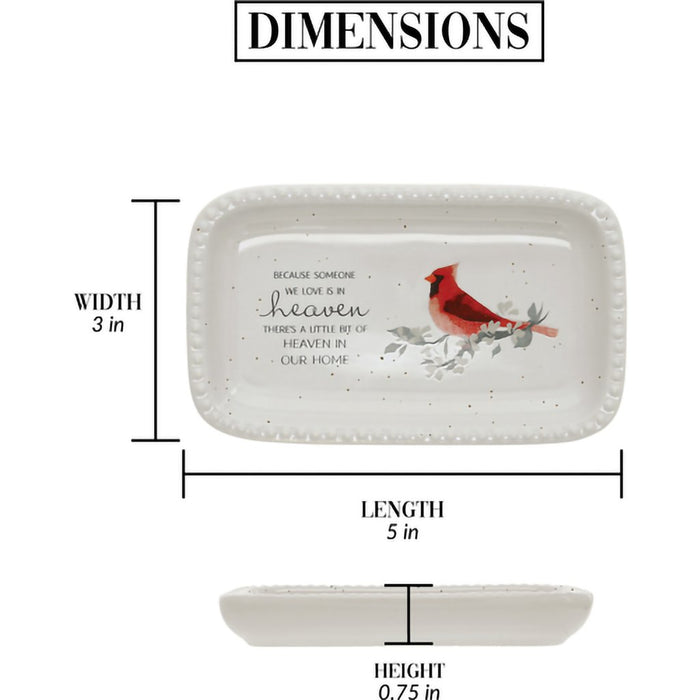 Pavilion Gift Co : Heaven In Our Home - 5" x 3" Keepsake Dish - Pavilion Gift Co : Heaven In Our Home - 5" x 3" Keepsake Dish