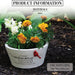 Pavilion Gift Co : The Ones We Love - 9.5" X 4.5" Garden Dish - Pavilion Gift Co : The Ones We Love - 9.5" X 4.5" Garden Dish