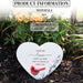 Pavilion Gift Co : Those We Love - 5" Standing Heart Memorial Stone - Pavilion Gift Co : Those We Love - 5" Standing Heart Memorial Stone