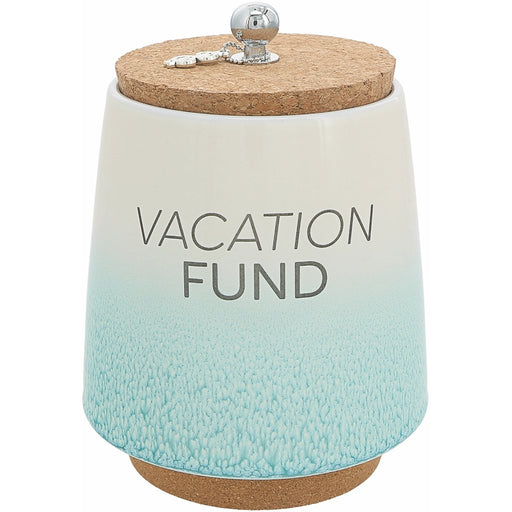 Pavilion Gift Co : Vacation - 6.5" Ceramic Savings Bank -