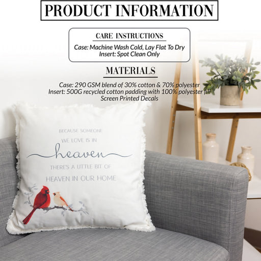 Pavilion Gift : Heaven In Our Home - 18" Square Throw Pillow - Pavilion Gift : Heaven In Our Home - 18" Square Throw Pillow