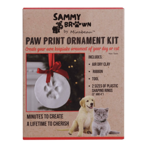Paw Print Ornament Kit -