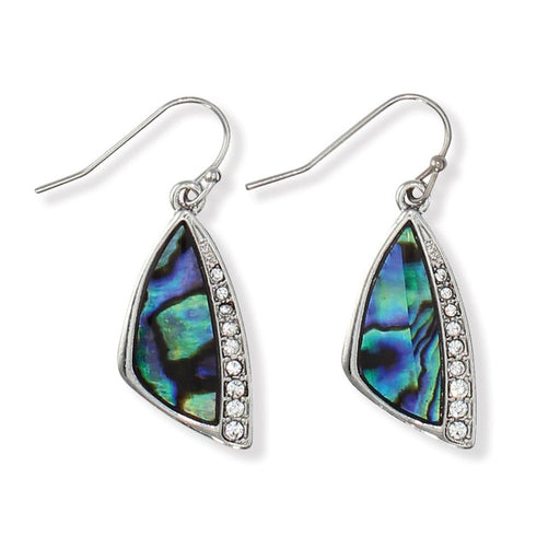 Periwinkle by Barlow : Abalone Inlay With Crystal - Periwinkle by Barlow : Abalone Inlay With Crystal