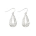 Periwinkle by Barlow : Open Filigree Teardrops Earrings - Periwinkle by Barlow : Open Filigree Teardrops Earrings