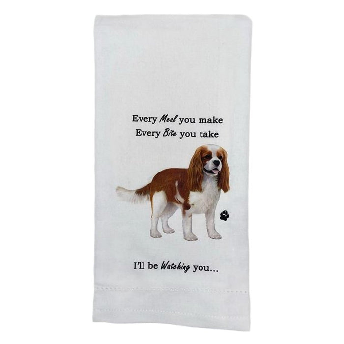 Pet Lover "Every Meal You Make" Kitchen Towel - King Charles Cavalier - Pet Lover "Every Meal You Make" Kitchen Towel - King Charles Cavalier