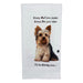 Pet Lover Kitchen Towel - Yorkie -