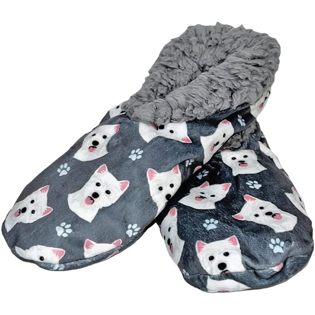 Westie slippers best sale