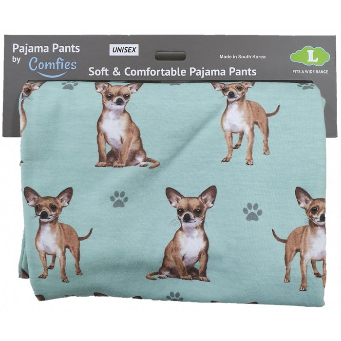 Pet Lover Unisex Pajama Bottoms - Chihuahua -