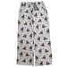 Pet Lover Unisex Pajama Bottoms - Chocolate Labrador -