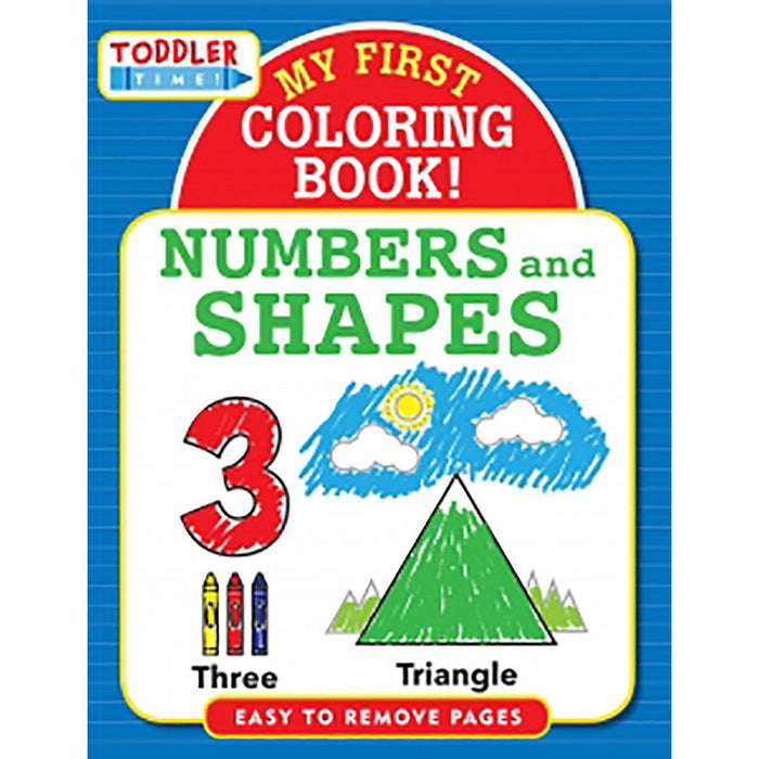 Peter Pauper Press : My First Coloring Book - Numbers & Shapes -