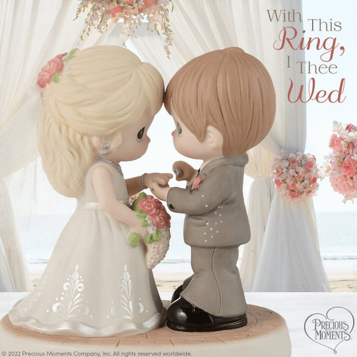 Precious Moments : With This Ring, I Thee Wed Figurine -