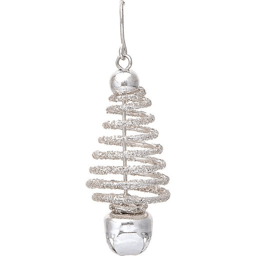 Rain : Silver Bells Spiral Tree Xmas Earrings - Rain : Silver Bells Spiral Tree Xmas Earrings - Annies Hallmark and Gretchens Hallmark, Sister Stores