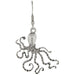 Rain : Silver Crazy Legs Octopus Earrings -