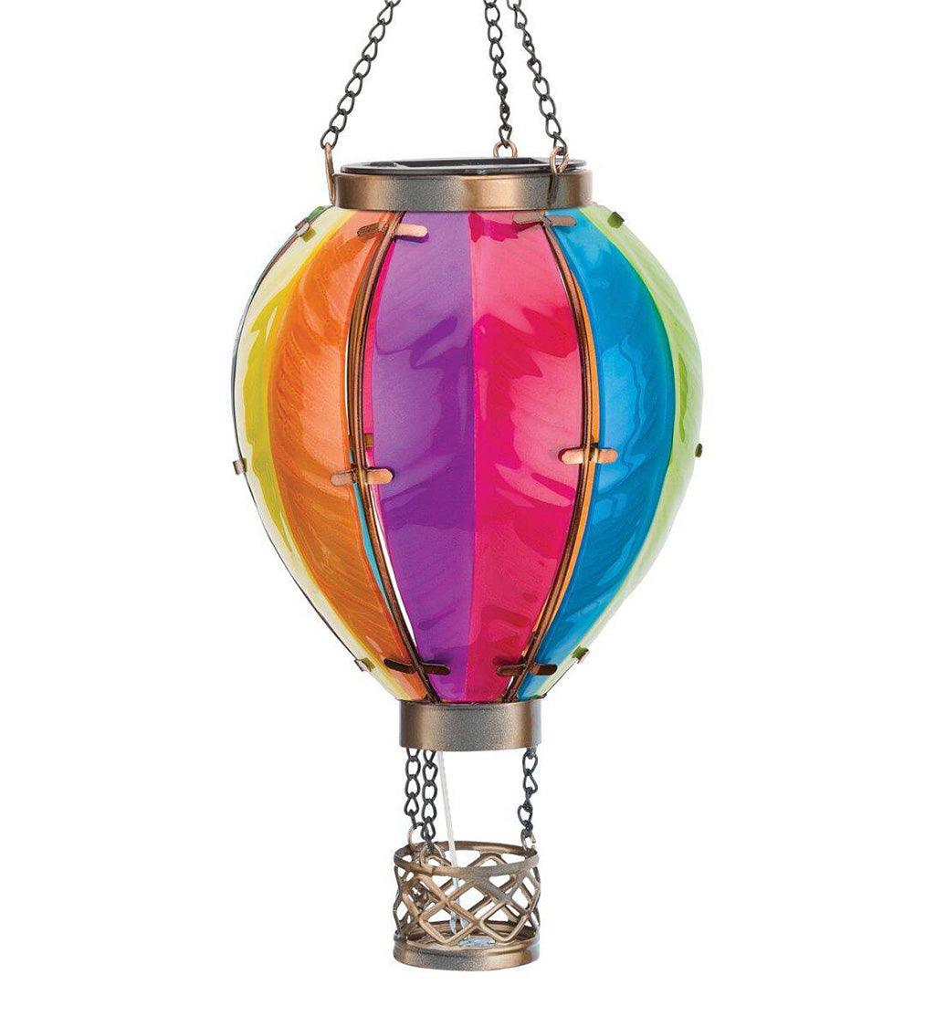 Regal Art & Gifts : Hot Air Balloon Solar Lantern - Rainbow - Annies  Hallmark and Gretchens Hallmark $44.99